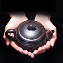 Through the ages Yixing Purple sand pot Famous pure handmade tea pot Kung Fu tea set Shou Turtle pot