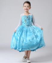 New girls Frozen dress high quality Halloween Foreign Trade Childrens skirt
