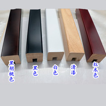 Solid wood staircase glass handrail stainless steel swimming pool glass clamp stair block fixed accessories beach column