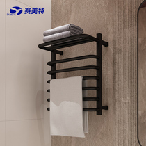 Electric towel rack household temperature control timing toilet towel heating drying rack bathroom intelligent disinfection towel rack