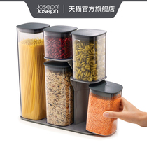 United Kingdom Joseph Joseph food storage tank Whole grain sealed tank set Cabinet drawer storage tank