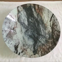 Hotel trash can basin ash bucket matching smoke basin glass basin ceramic basin stone rice basin rock pattern ground