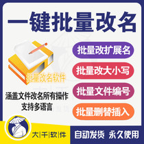 2021 File Batch Renaming Tool Deleting modification Insert one-key renaming prefix suffix replacement plus sequence number