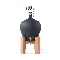 Volcanic stone water storage tank Purification water storage device Household large ceramic belt faucet water dispenser Filter water storage tank frame