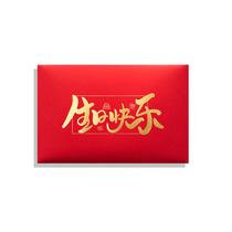 Happy Birthday Greeting Cards Custom Onboarding Card Thanks Creative Staff Business Blessings Card Minima Personality Scallom