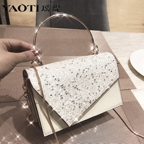 Small bag women 2019 autumn new rhinestone handbag fashion temperament goddess diamond-set simple shoulder messenger bag