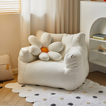 Lazy sofa tatami balcony reclining net red bedroom leisure sofa chair living room single double childrens small sofa