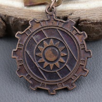 Red collection of medals military medals iron badges medals anti-war medals Liang Huasheng gifts to Zhongnan cadre training group