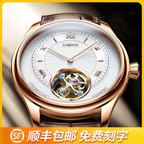 Robin Tourbillon mechanical watch Hollow mens watch ultra-thin mens watch brand Top ten watch brand name