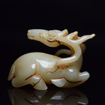 Hetian Jade old deer-A8692