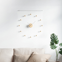 umbra constant wall wall clock Nordic light luxury living room creative clock simplifies personality modern watch