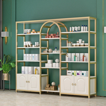 Shelf display cabinet Mother and baby store shelf Beauty salon product skin care product display cabinet Nail shop sample display rack