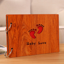 8-inch wood-album DIY handmade album This creative commemorative gift gift enterprise customizes 5678 inch
