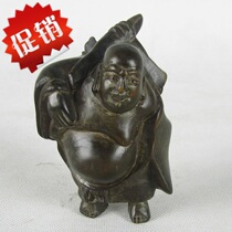 Japan returns to the Qing Dynasty of antique wooden Mailai Buddha Buddha Buddha Building Age
