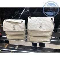 Xiaobailong YSL Saint Laurent NIKI ladies chain bag wax oil full leather shoulder messenger bag