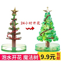 Christmas magic tree Magical paper tree flowering Cherry tree Science experiment class Creative holiday gifts Foreign trade quality