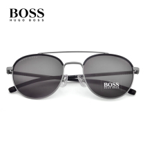 BOSS sunglasses men and women retro double beam fashion round frame sunglasses leisure travel sunglasses makeup tide match 1069FS