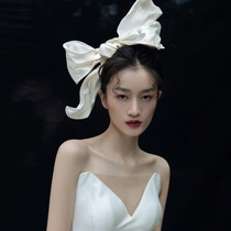 Bendable satin head accessories fashion brides wedding photo hair accessories Photographic make-up concave styling flavored works accessories