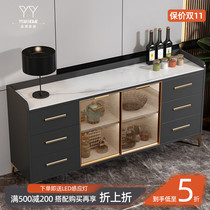 Light luxury sideboard against the wall cabinet locker storage home cabinet cupboard living room kitchen cabinet tea cabinet