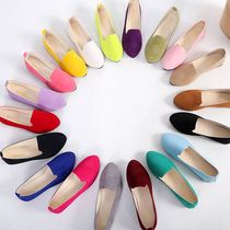 2019 women flat shoes ladies single shoes big size 43 women