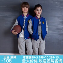 Eaton Gide school uniform British sports suit dynamic male Girls College leisure two-piece autumn 13Y013