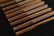 9 5 inch summer fan ancient style gift fan custom blank fan to play jade bamboo fan Xiangfei palm bamboo bamboo bamboo bamboo bamboo bamboo fan