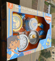 Rare big brand export Dora Adventures Camping lamp cookware toy home pot kettle gift box