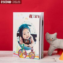 Album custom plastic-bound photo book diy handmade photo fake magazine making heart birthday gift with the same paragraph