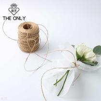 Wire rope tie thin rope wire rope bouquet flowers DIY bag flower material flower material flower shop packaging supplies