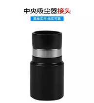 Vacuum cleaner accessories threaded hose joint with inner diameter 32mm vacuum pipe adapter