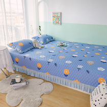 Clip Cotton Tatami Bed Cover Bed Cover Bed Skirt Style Bedcover All Pure Cotton Non-slip Bed Cover Rural Large Kang Hood Pit Cover Custom