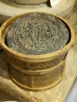 Song Dynasty point tea Tang Dynasty Sencha baking cage Bamboo cage Carbon baking cage Imitation Song Dynasty point tea diameter 14cm