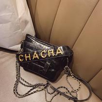 ITSK bag women's 2021 new Joker shoulder hand messenger bag chain unique crocodile stray bag