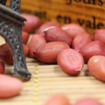 Zhu Luke northeast peanuts 250g farmhouse grains four red peanuts small peanut kernels