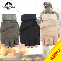 Special forces black Hawk tactical gloves half finger breathable mountaineering summer outdoor non-slip riding men and women