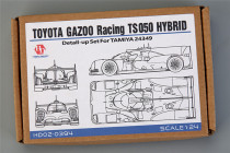 HobbyDesign model etched Sheet 1 24Toyota gazoo Racing TS050 HD02-0394