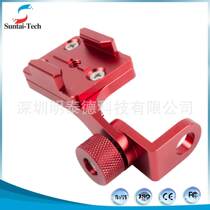 New 360 swivel base CNC aluminum alloy motorcycle rearview mirror holder SJ4000WlFl GP386