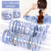 Head rope Korean hipster simple personality tie hair rubber band female hair rope adult ponytail Hairband hair accessories
