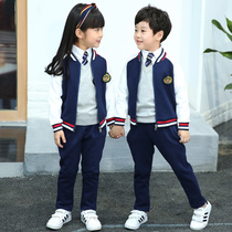 Kindergarten garden clothes spring and autumn winter clothes sportswear suits childrens class uniforms English school uniforms sports uniforms sports uniforms
