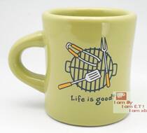 Foreign Trade Boutique Mark Cup Standard American Mark Cup Life Color Coffee Cup 32