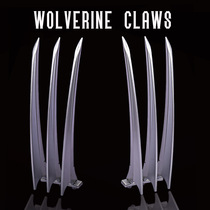 Wolverine steel claws Plastic non-metallic open-edged wolf claws ornaments diy weapon claws wear-resistant durable and smooth