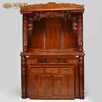 Large Chinese carved solid wood camphor wood shrine cabinet for Buddha Guanyin cabinet Altar Buddha table Buddha Table Shrine table