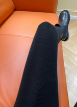 Xiangjia takes off from dusk seamless body shaping body leggings women autumn and winter velvet thin leg wool black warm