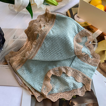 Lace panties feminine hot seamless cotton antibacterial breathable bottom crotch mid-waist abdomen womens triangle shorts head