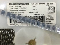 Tantalum capacitor TR3D106M035C0300 TR3D106K035C0300 35V 10UF D