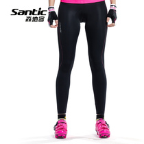 Santic Sen Getaway Summer Riding Suit Long Pants Women Bike Riding Gear Cycling Pants Herton