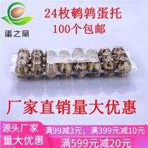 24 disposable quail egg tray simple packaging box quail egg tray plastic quail egg tray plastic quail egg