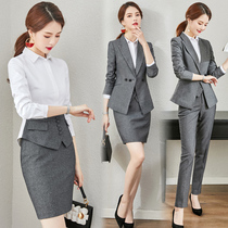 Home Ownership Advisor Womens Clothing Suit Professional Suit Temperament fashion Fashion High-end Work Interview Manager Work Clothes