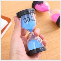 Creative children brushing sand funnel timer 1 3 5 10 30 minutes time student science experiment toy