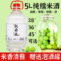 36 degree rice wine Hunan rice Shochu Green plum bayberry flower fruit soaking wine Low degree white wine Traditional Chinese medicine wine Rice glutinous rice wine